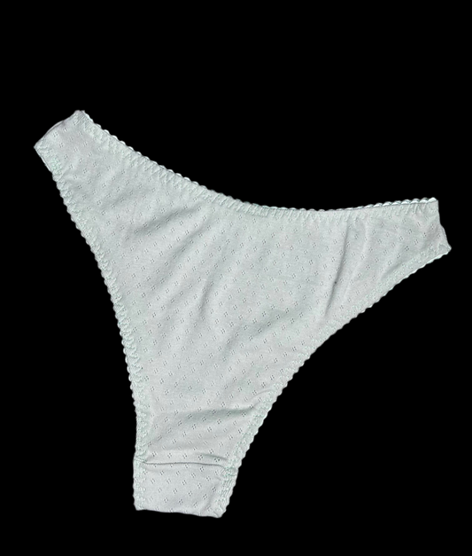 Panty verde  tiro medio