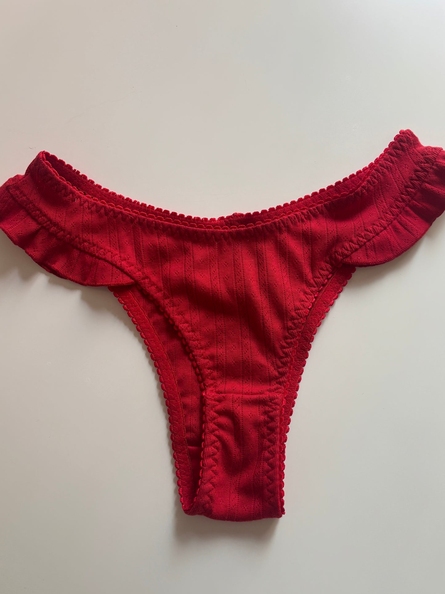 Panty rosa roja