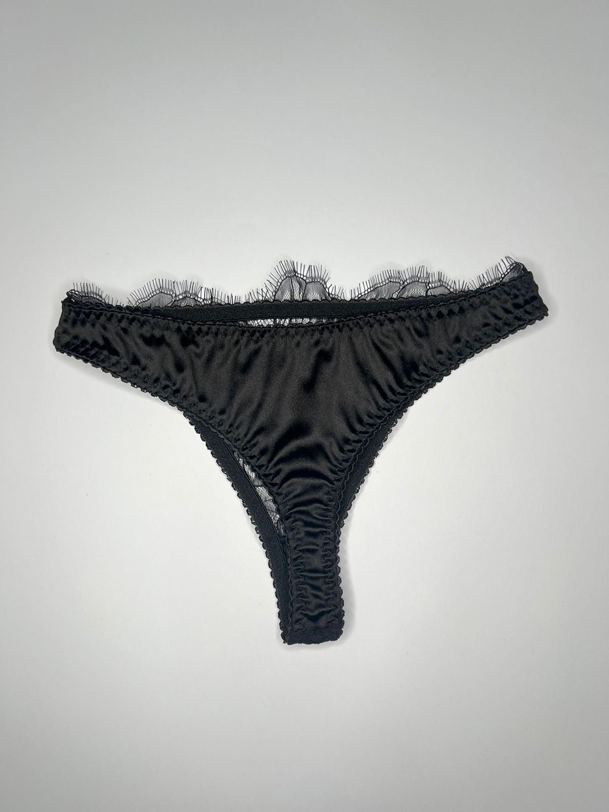 Lace and satin set