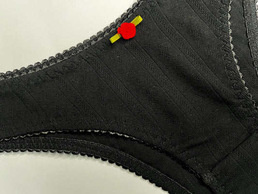 Panty negra L