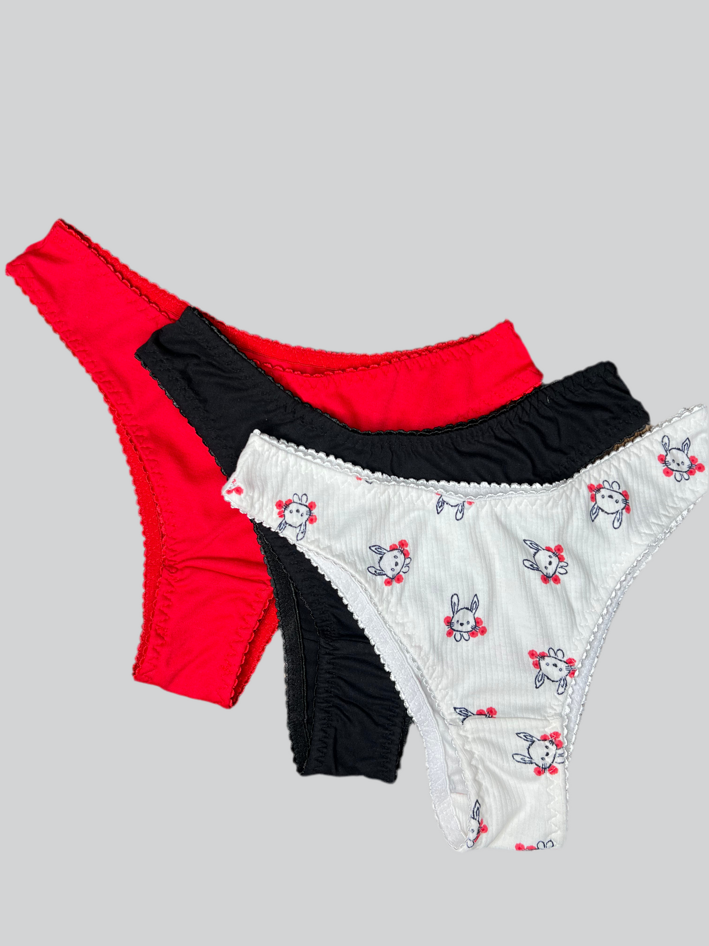 Pack de panties de algodón