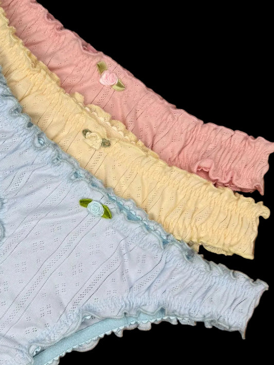 Trío ruffle primavera