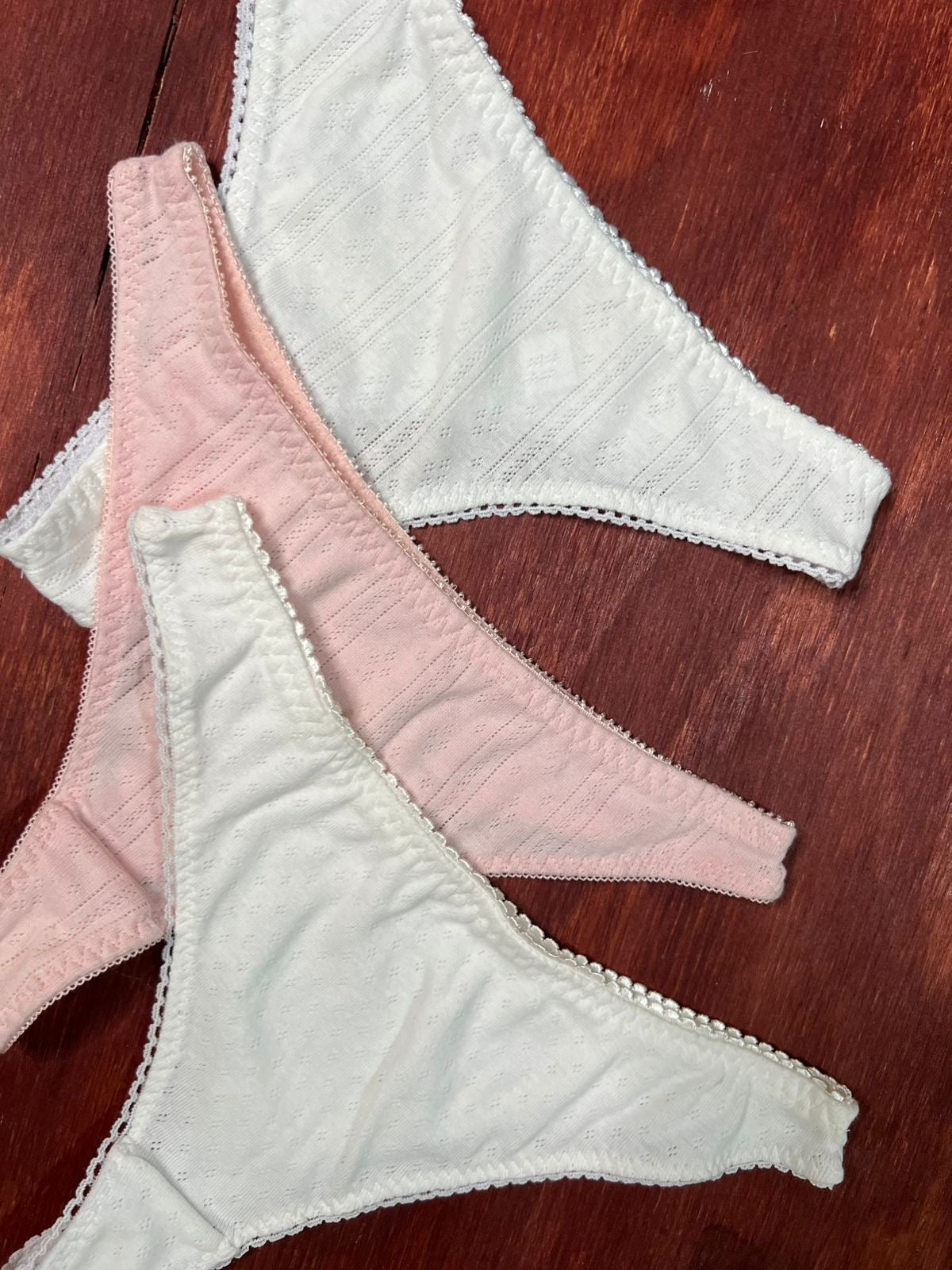 Trío tangas algodón orgánico