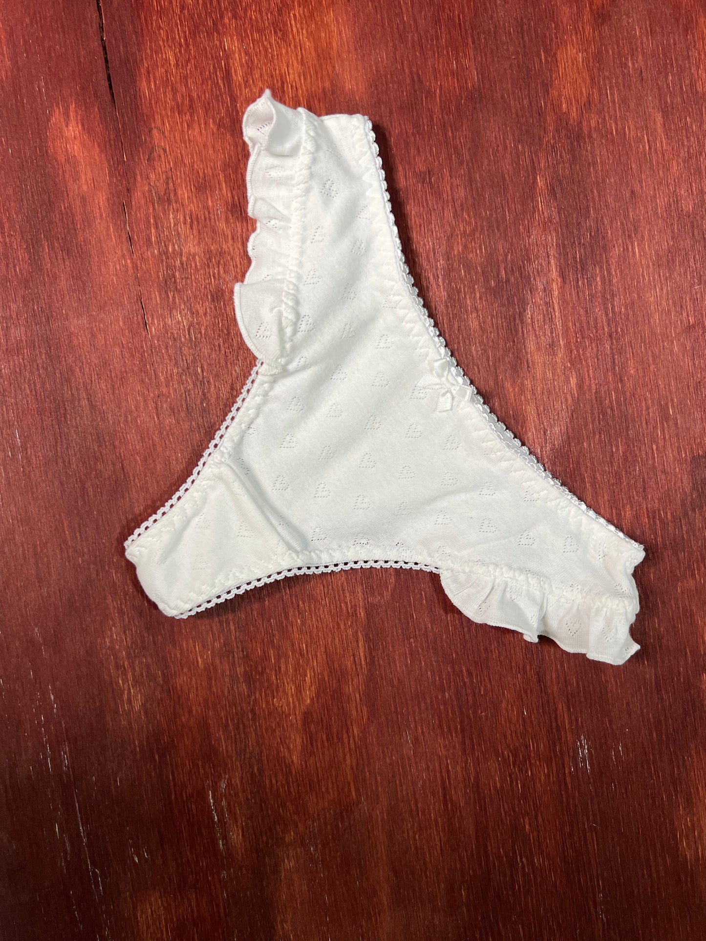 Dúo tangas olán pointelle