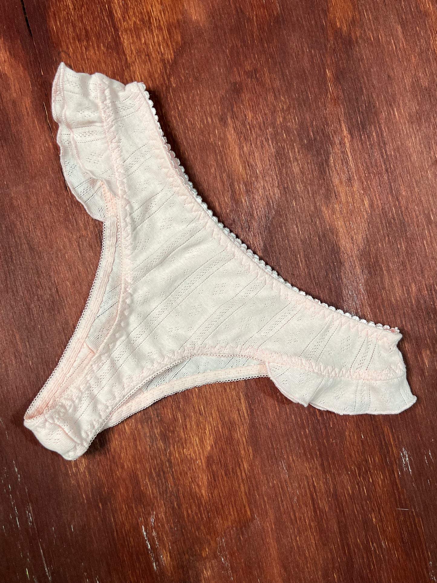 Dúo tangas olán pointelle