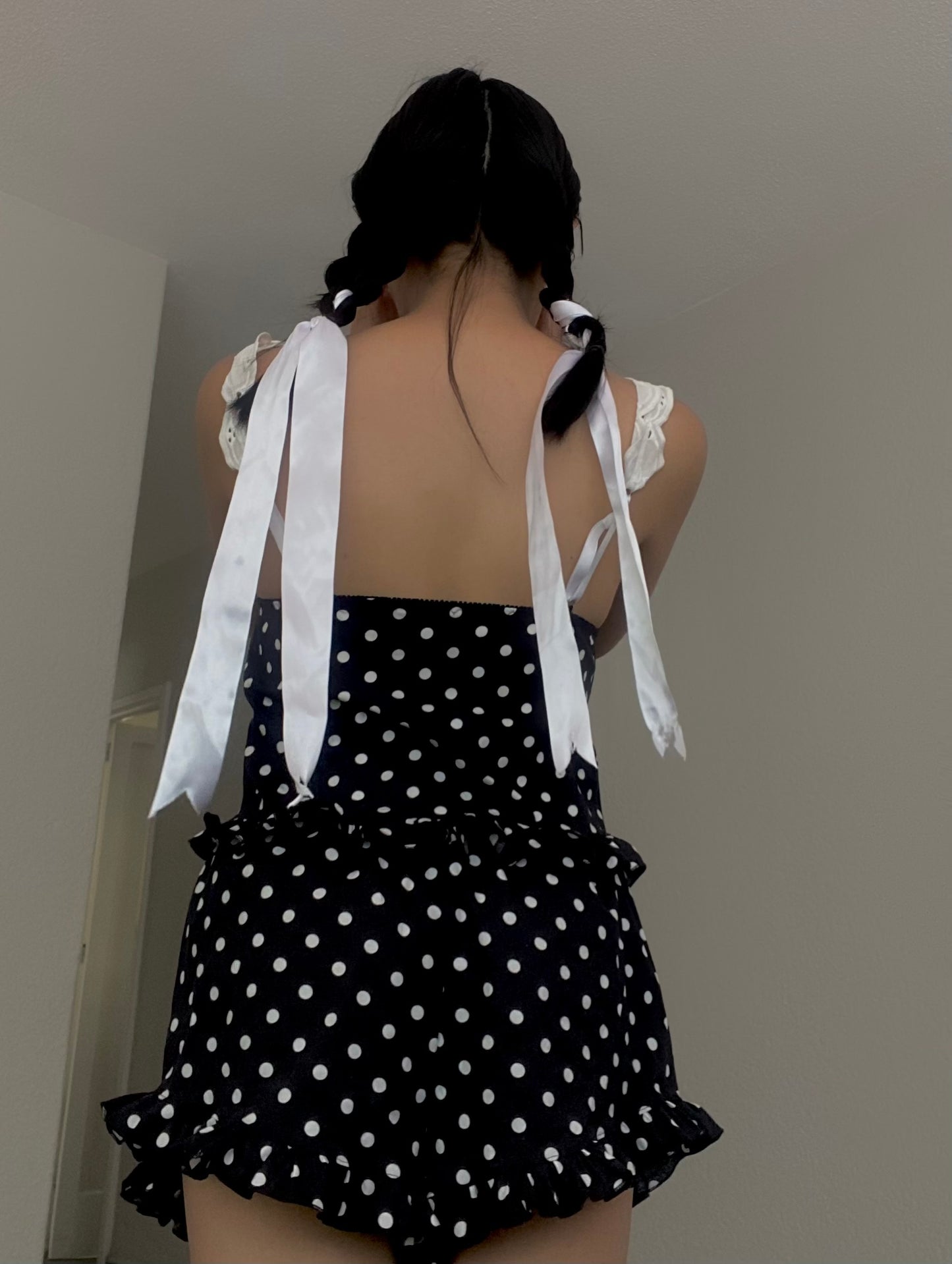 Set polka dot