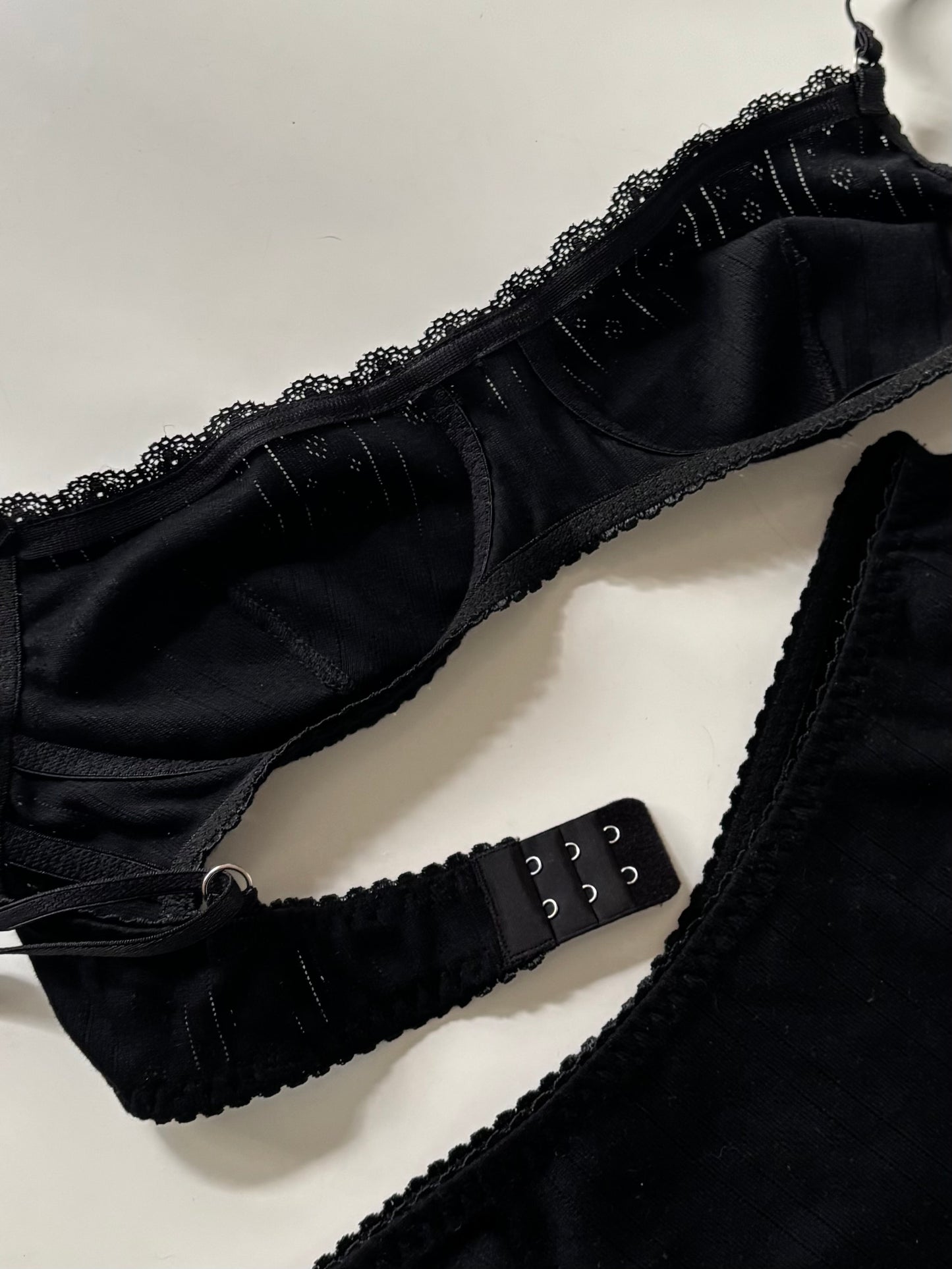 Organic cotton underwire bra