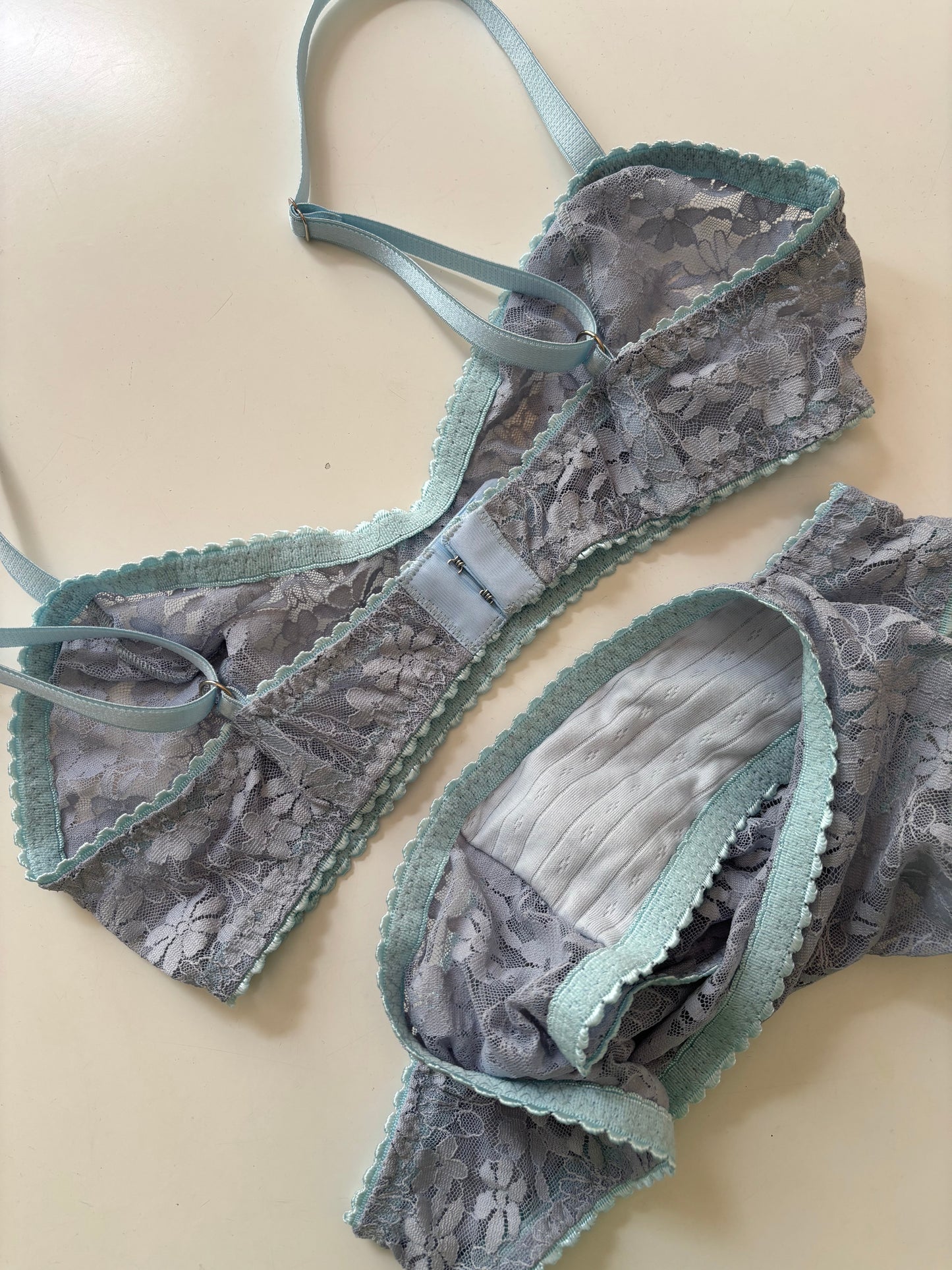 Set Hortensia encaje