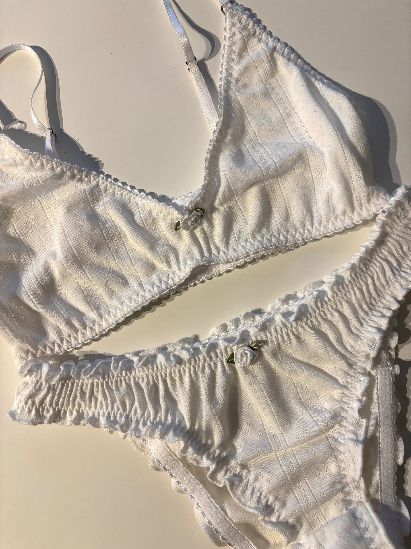 Set gardenia ruffle