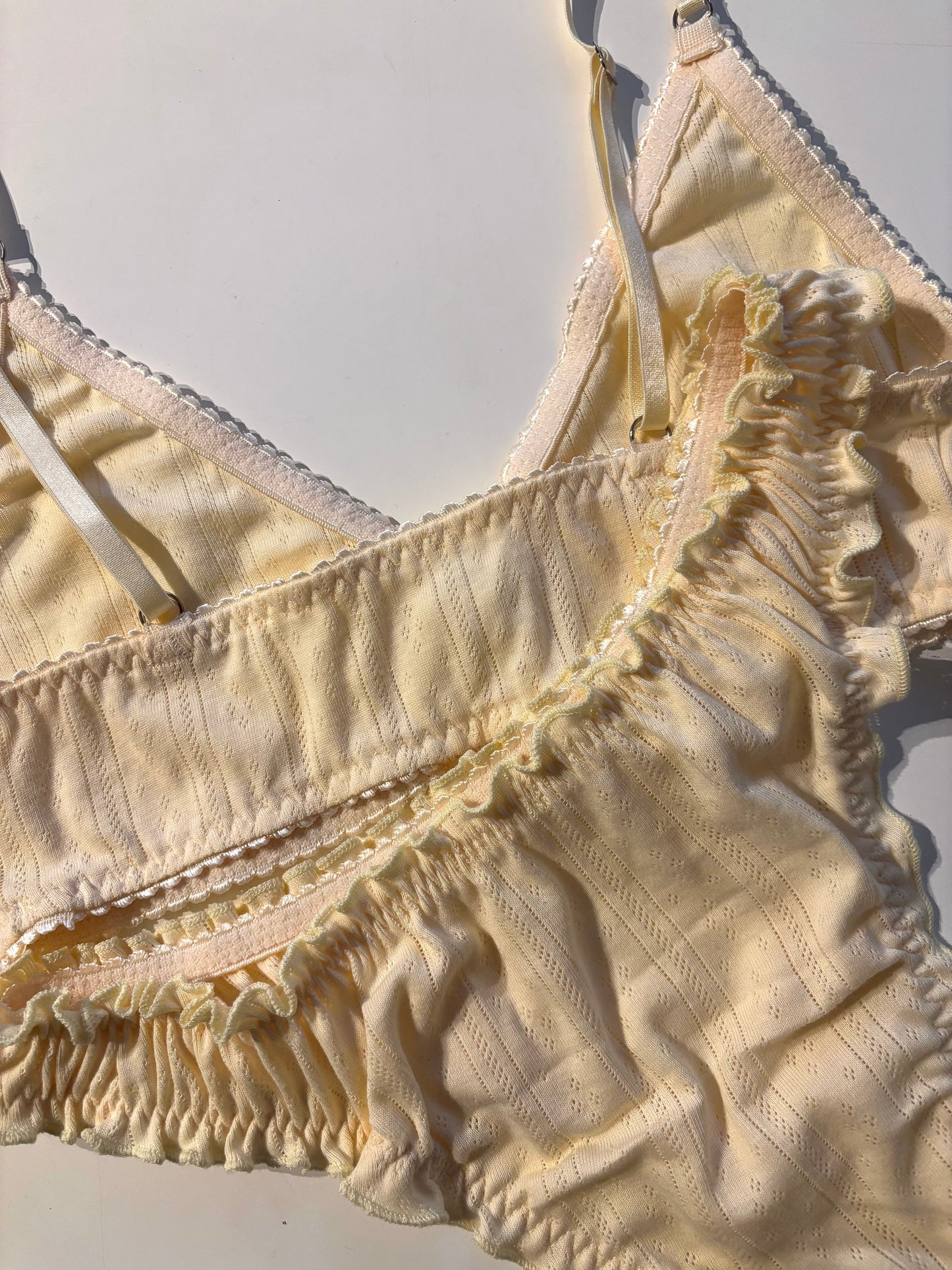 Set miel ruffle