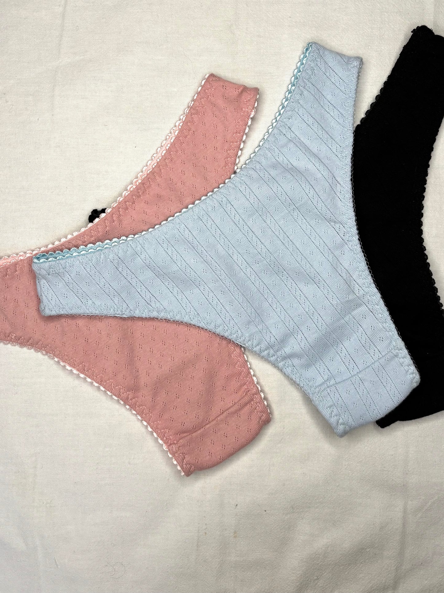 pack 6 panties algodón