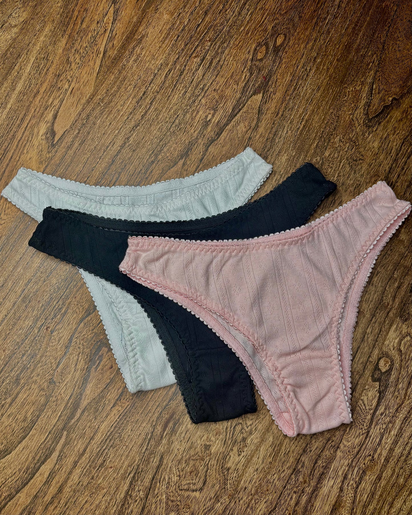 Trío panties algodón