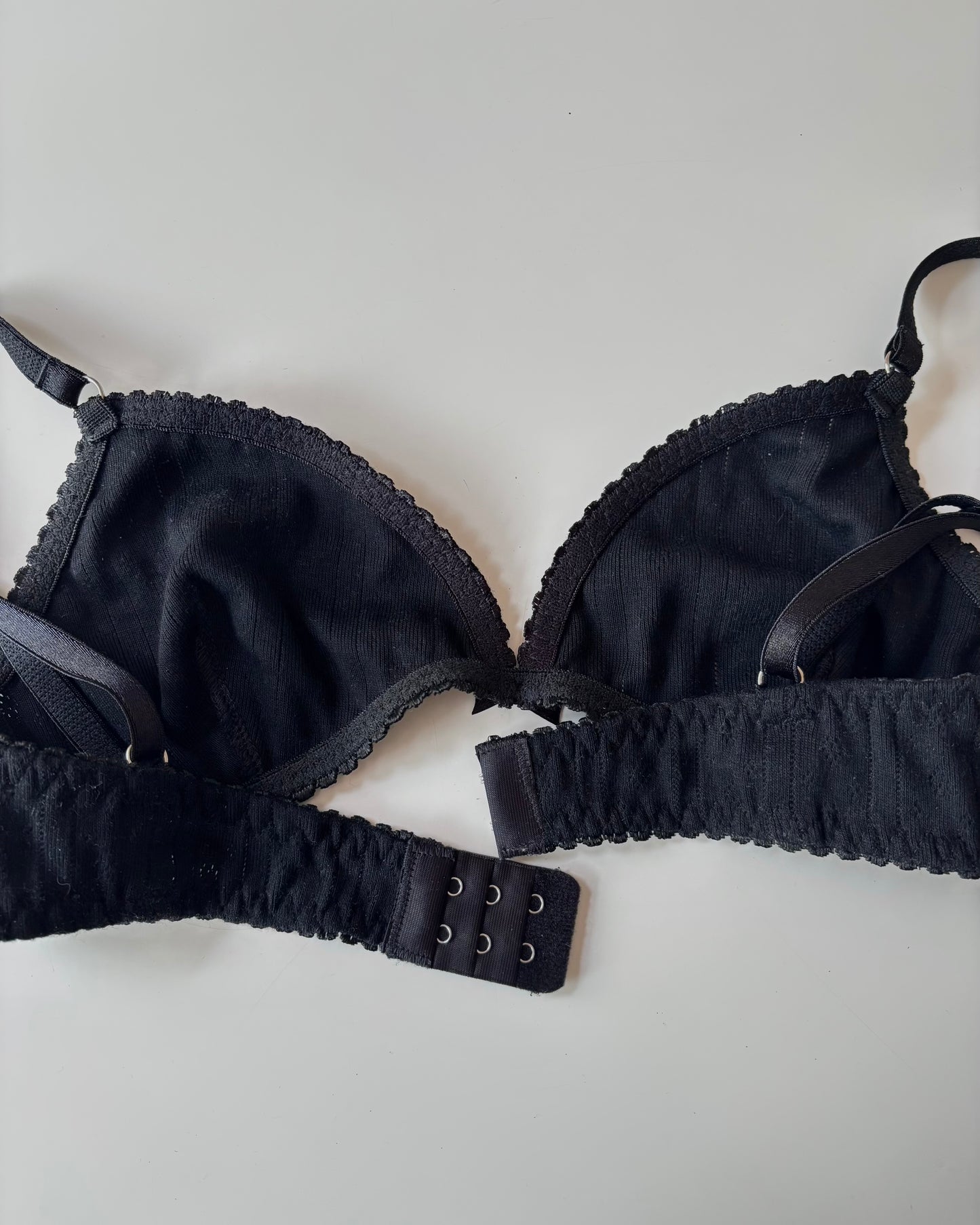 Bralette triángulo algodón