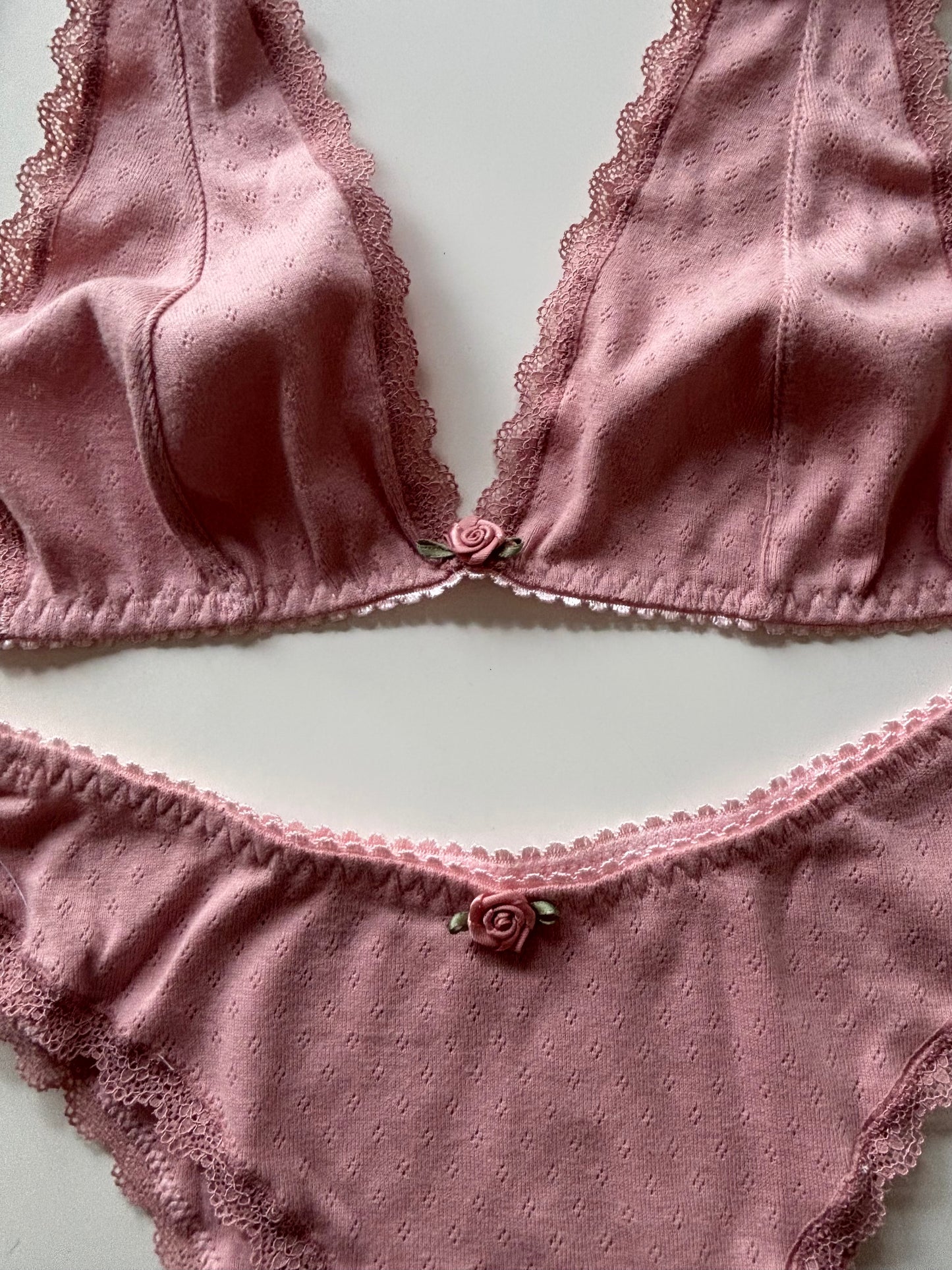 Set rosa quemado