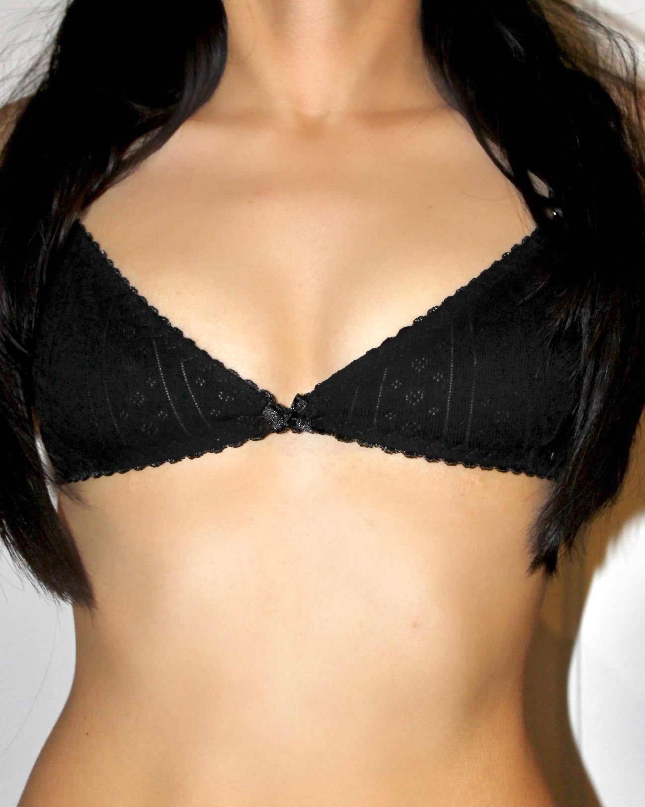 Bralette triángulo algodón