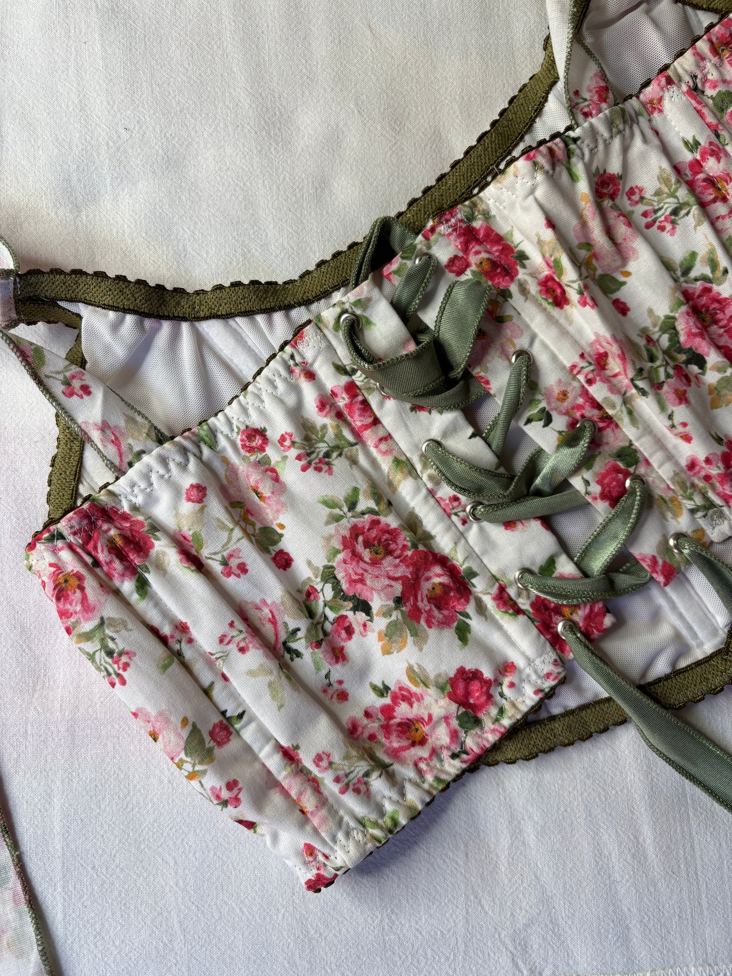 Corset flores