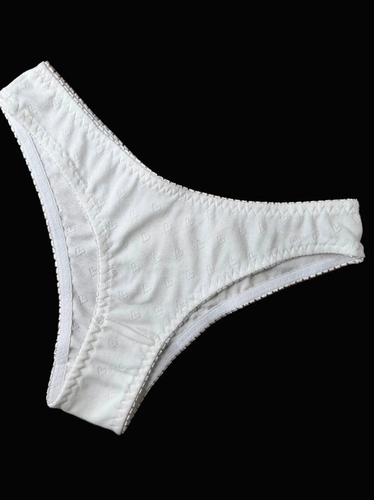 Panty básica corazones pointelle