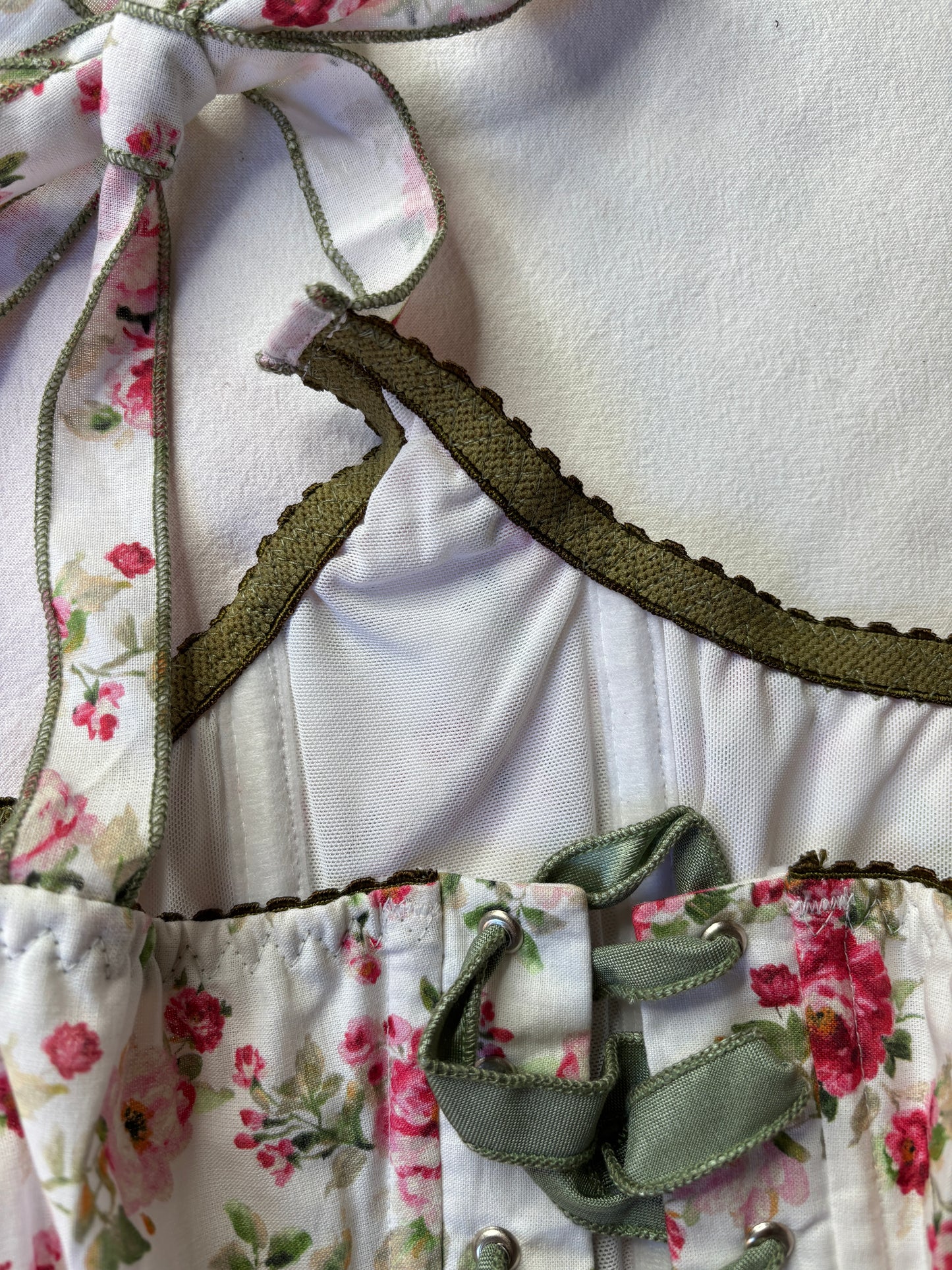 Corset flores