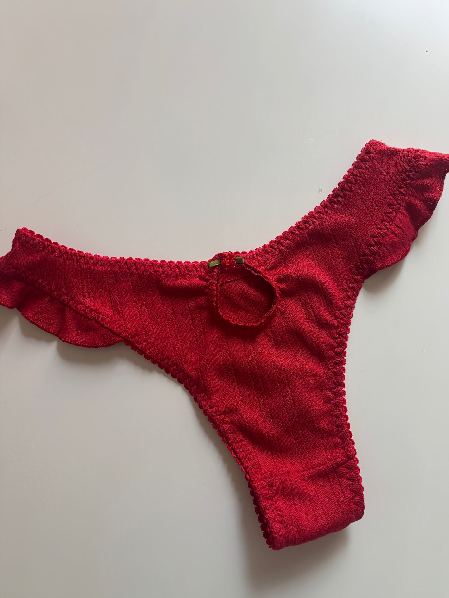 Panty rosa roja