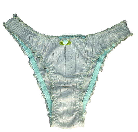 Ruffle Panty verde
