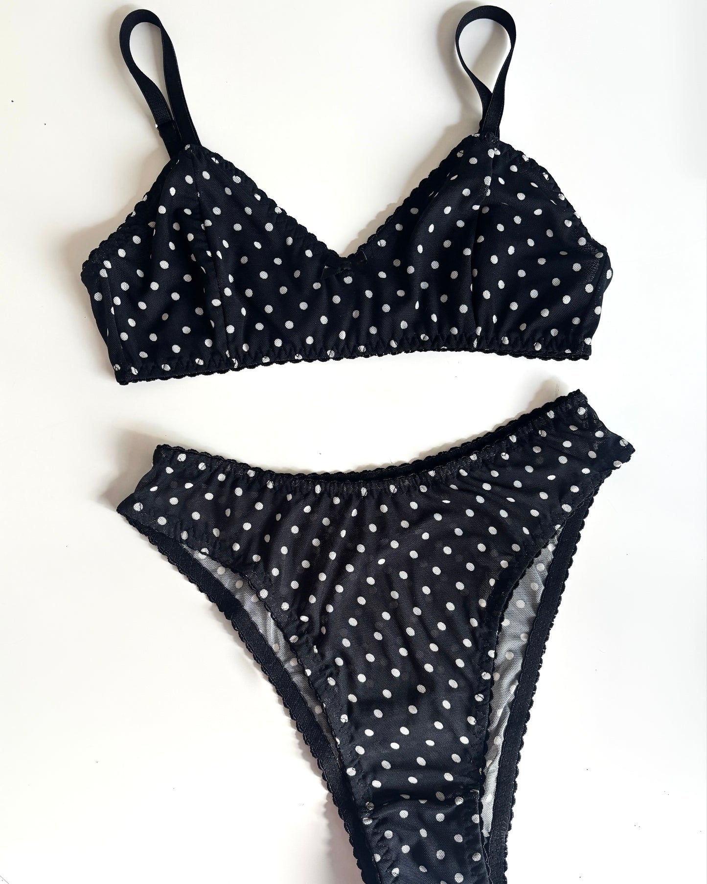 Polka dots set