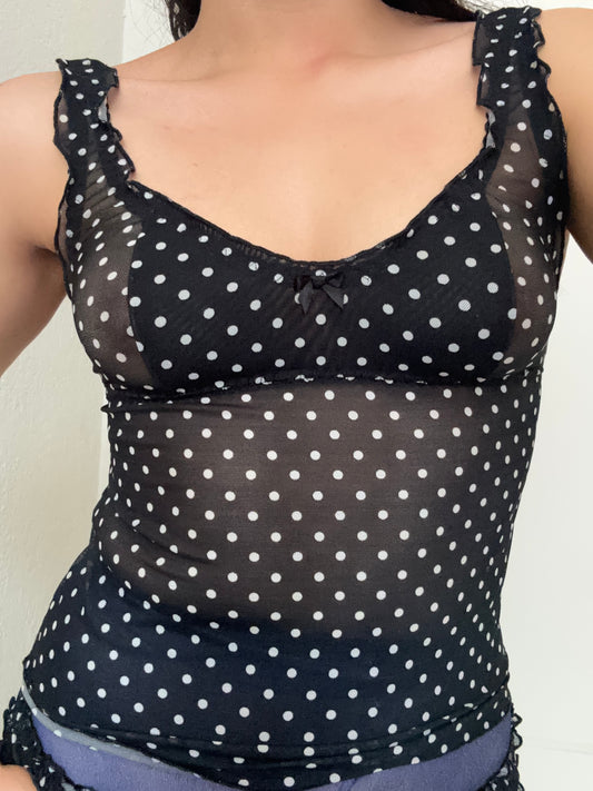 Top polka dots