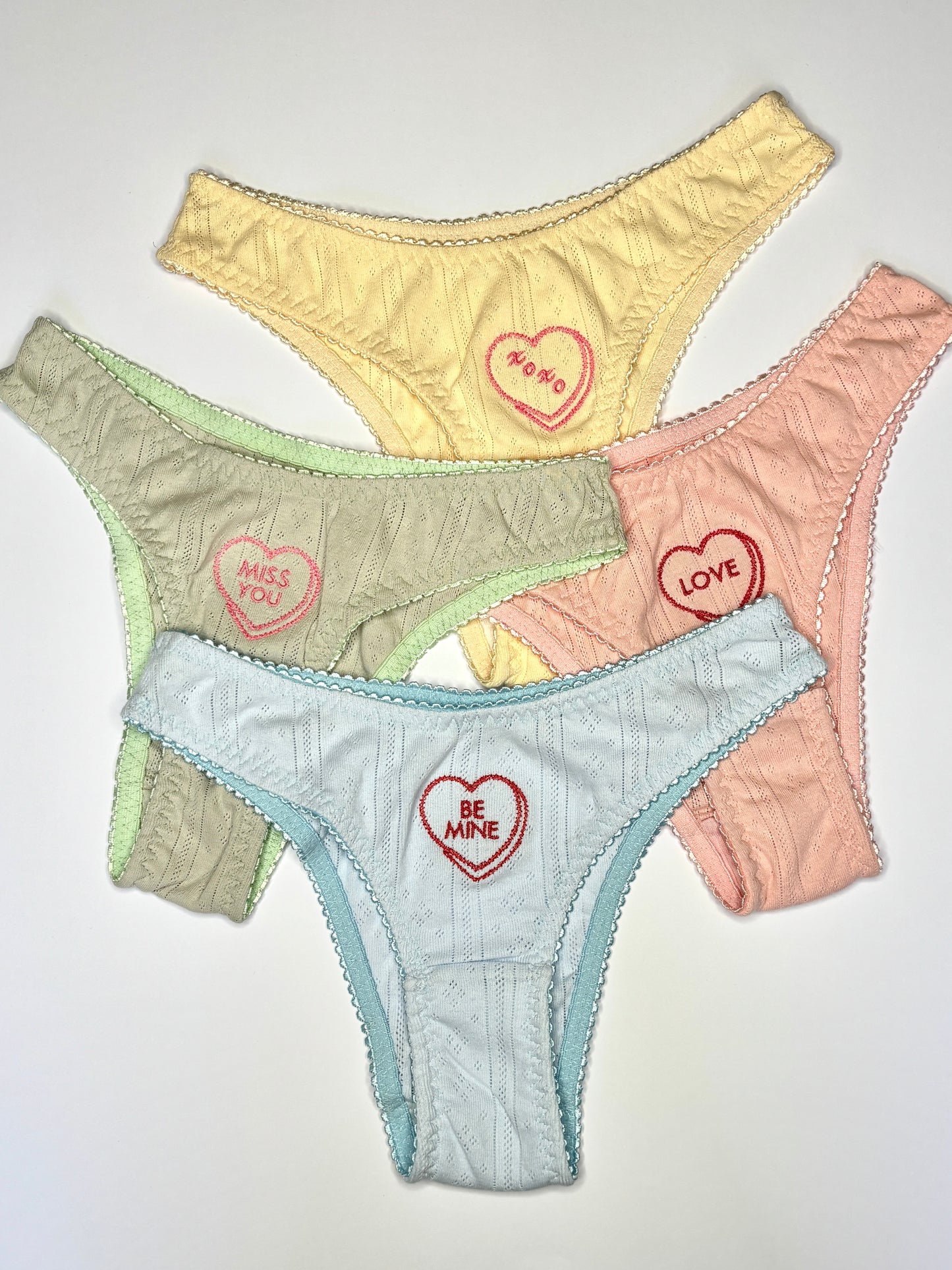Set calzoncitos sweethearts