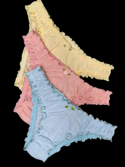 Trío ruffle primavera