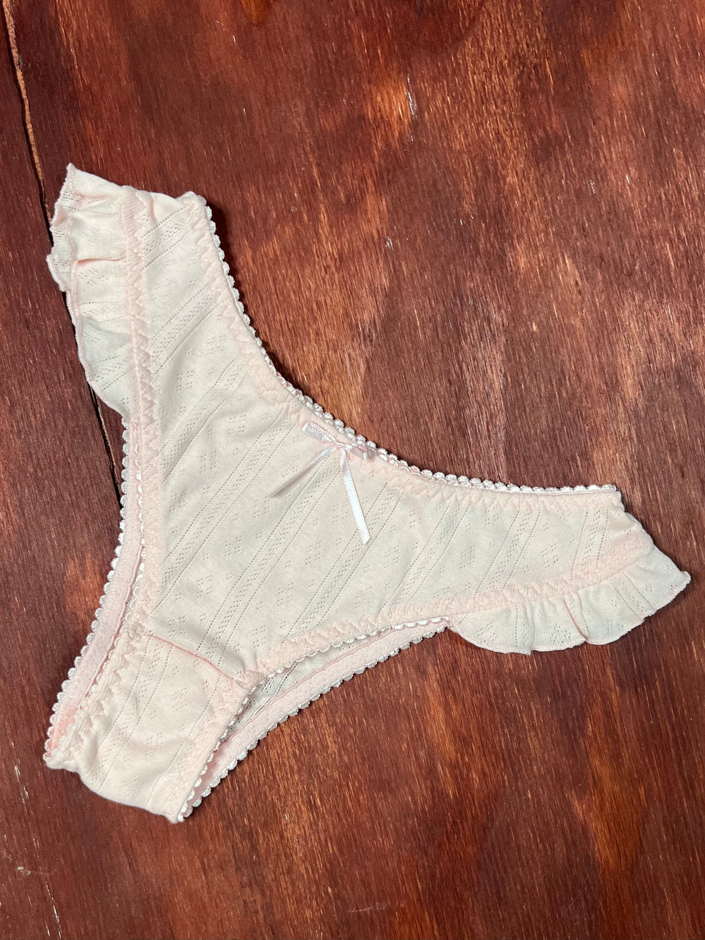 Trío panties pointelle olan