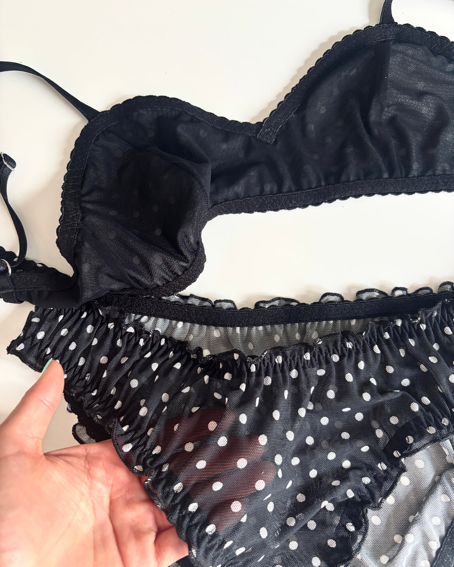 Polka dots set