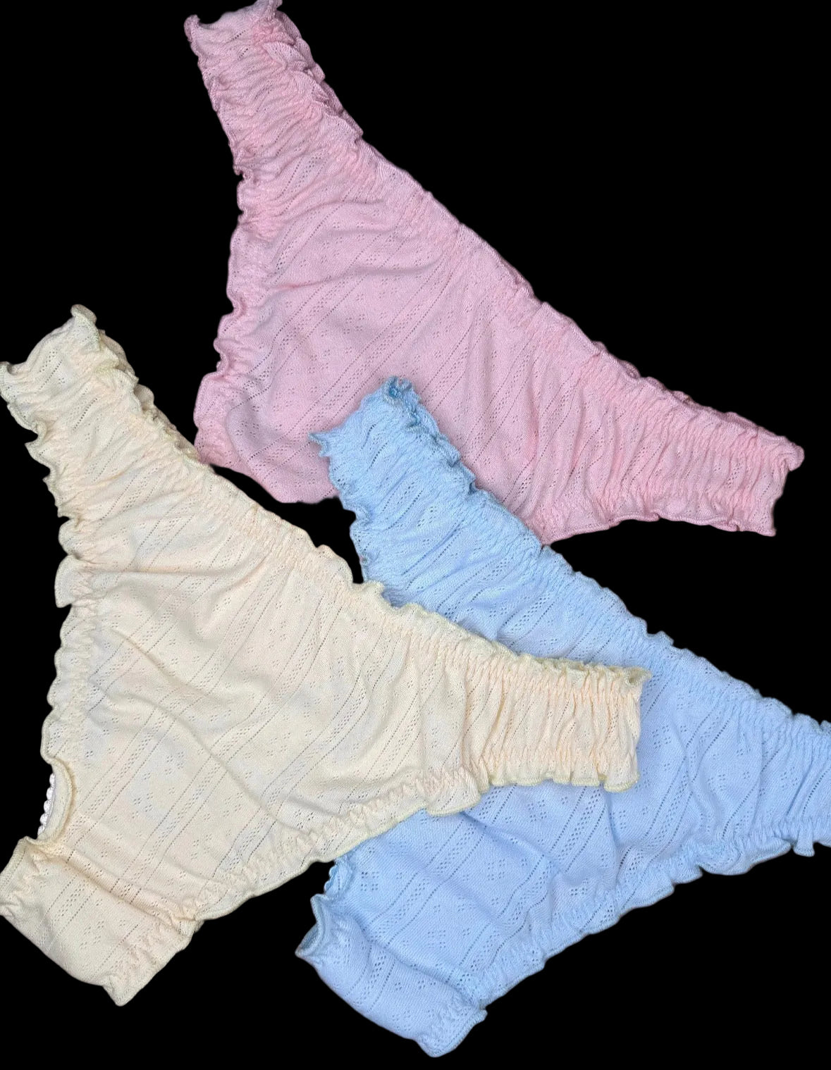 Trío ruffle primavera