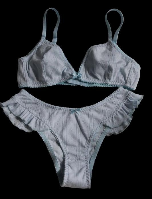 Set orquídea azul