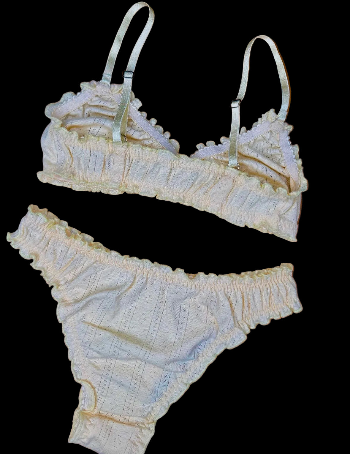 Set ruffle abeja