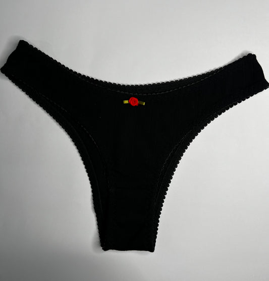 Panty negra L