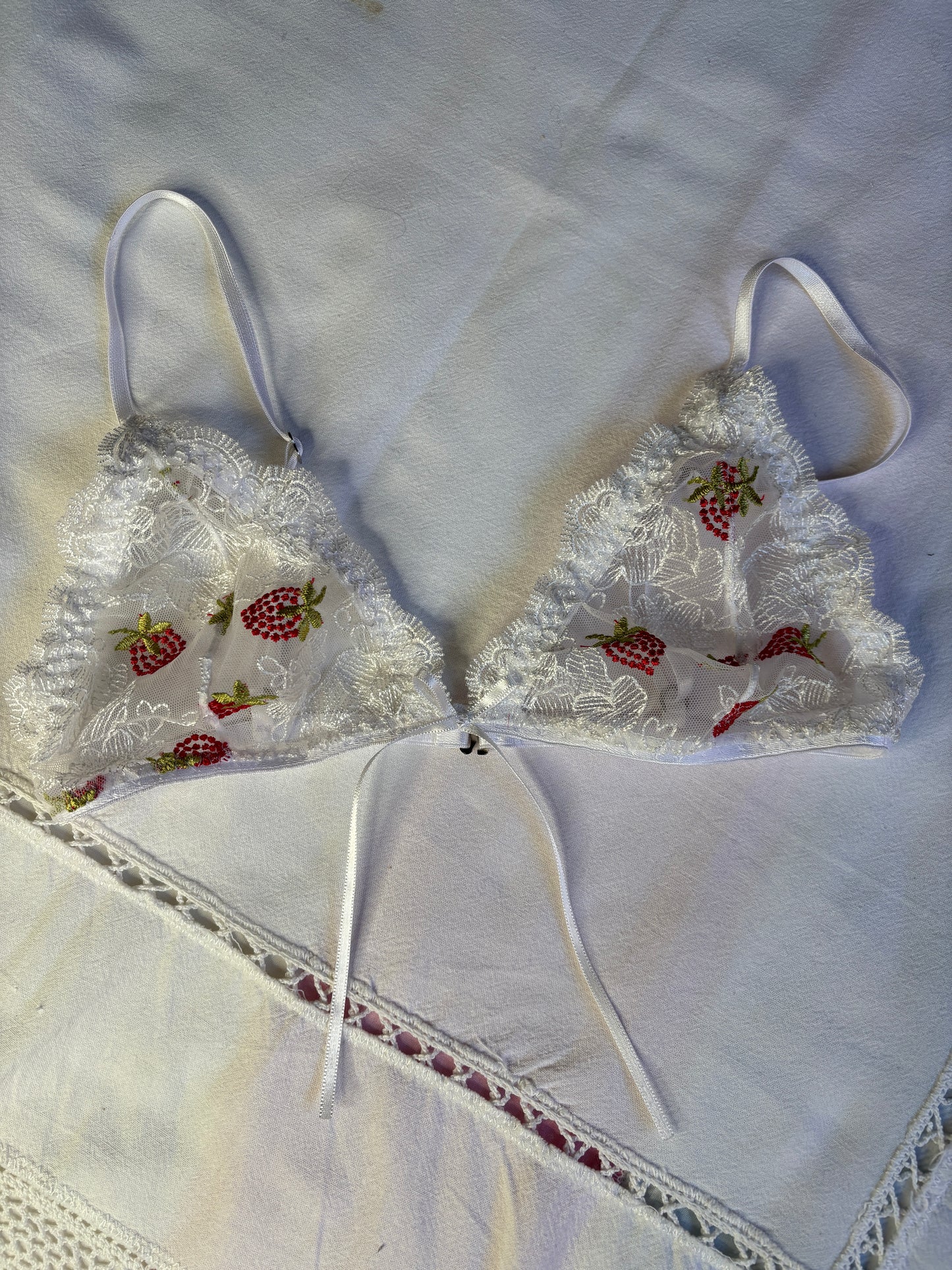 Bralette fresas