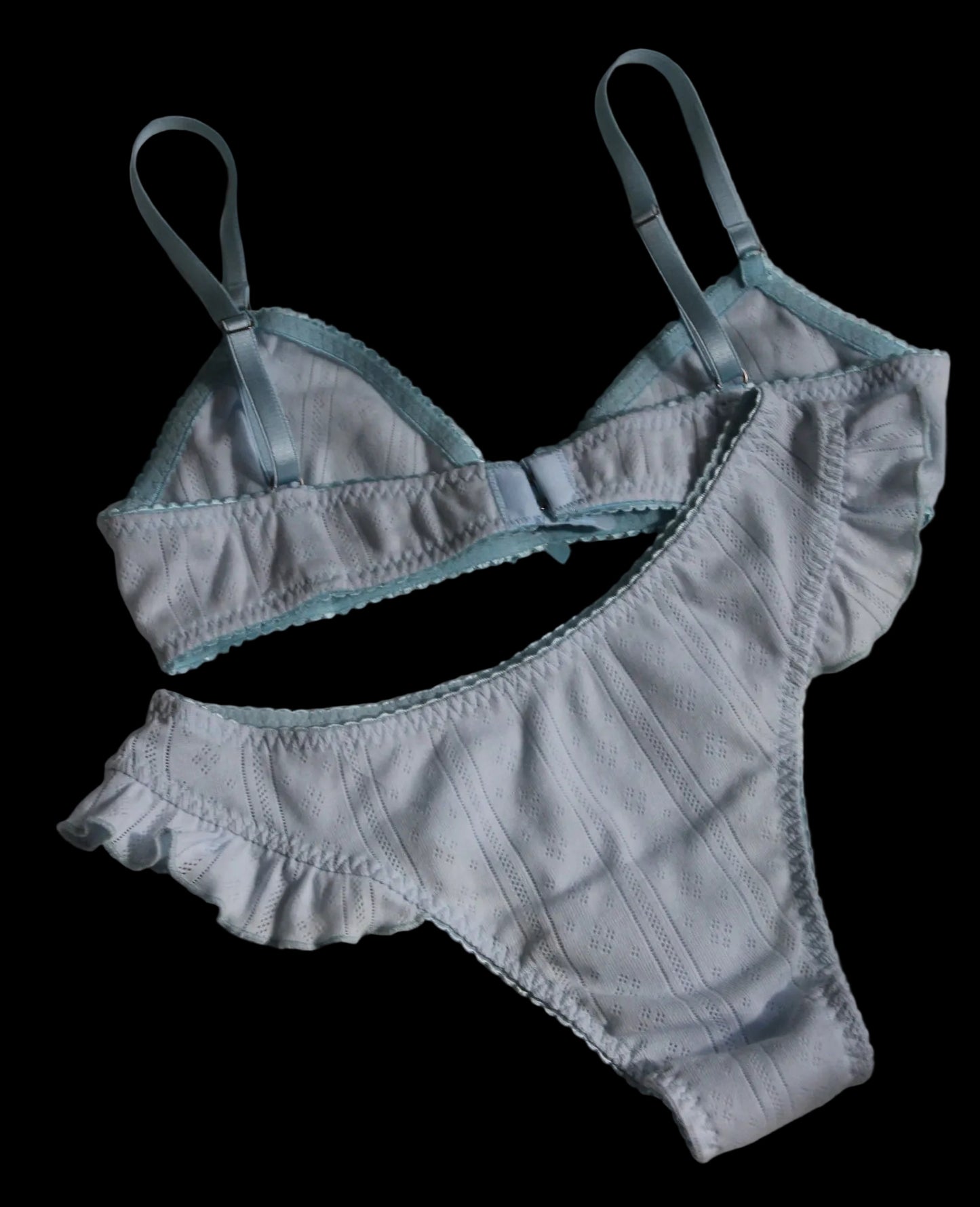Set orquídea azul