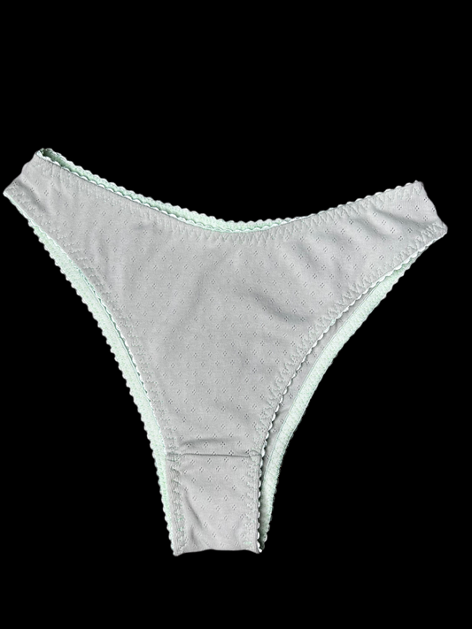 Panty verde  tiro medio