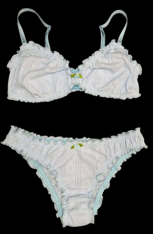 Set ruffle cielo
