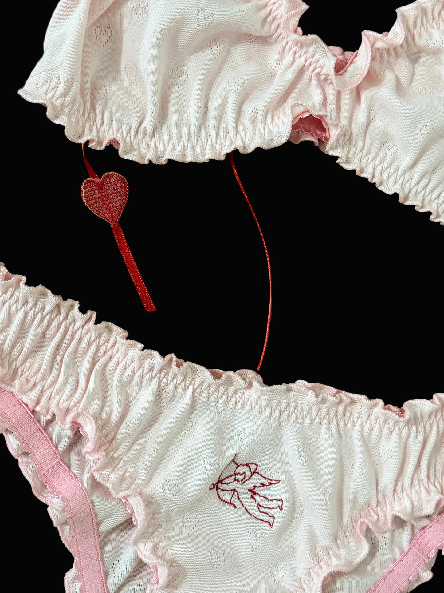 Set enamorados rosa