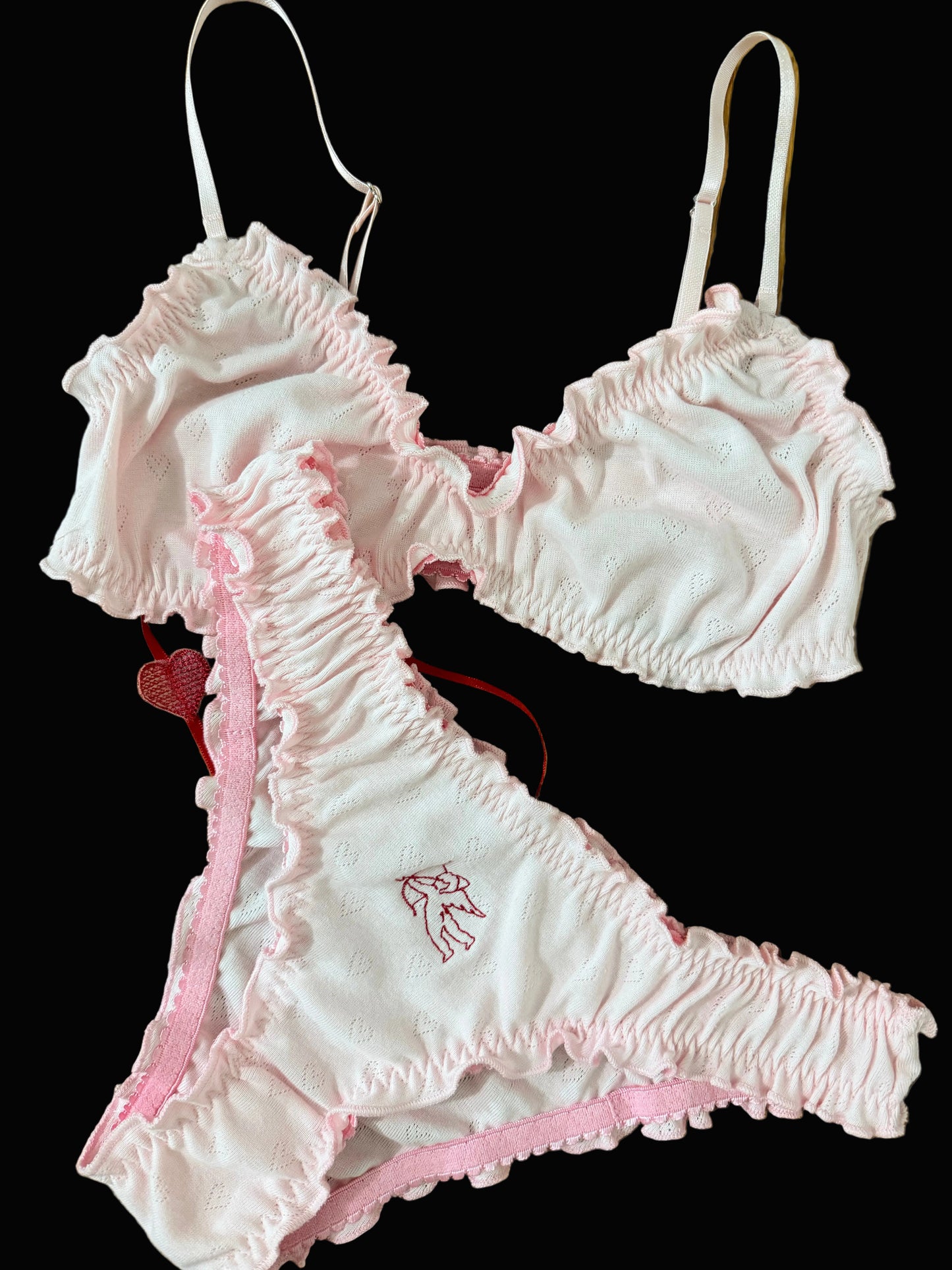 Set enamorados rosa
