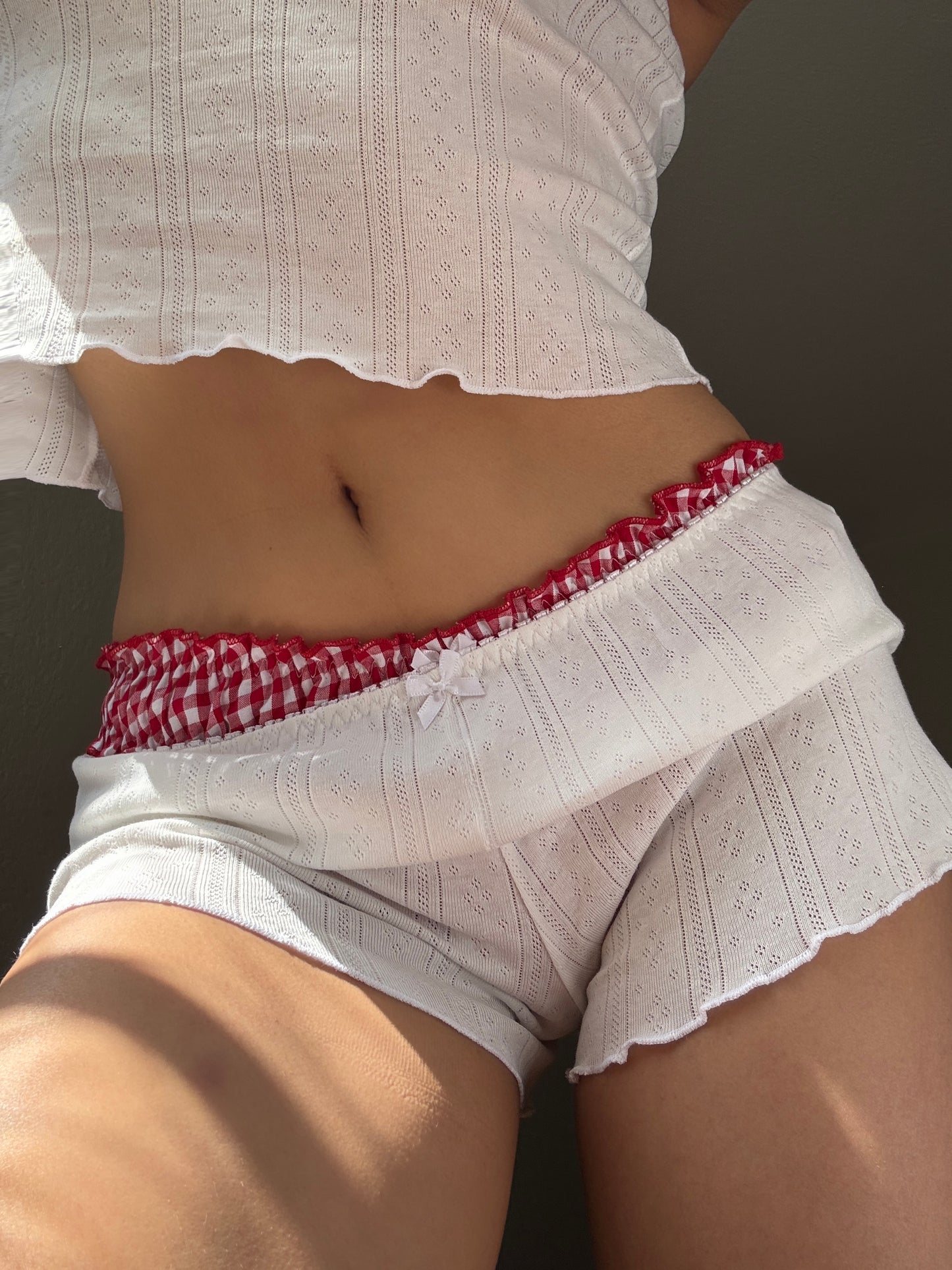 Pijama algodón moñitos