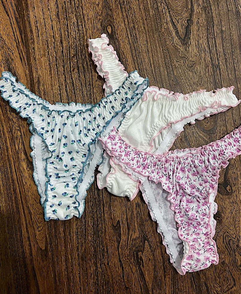 Trío ruffle panties