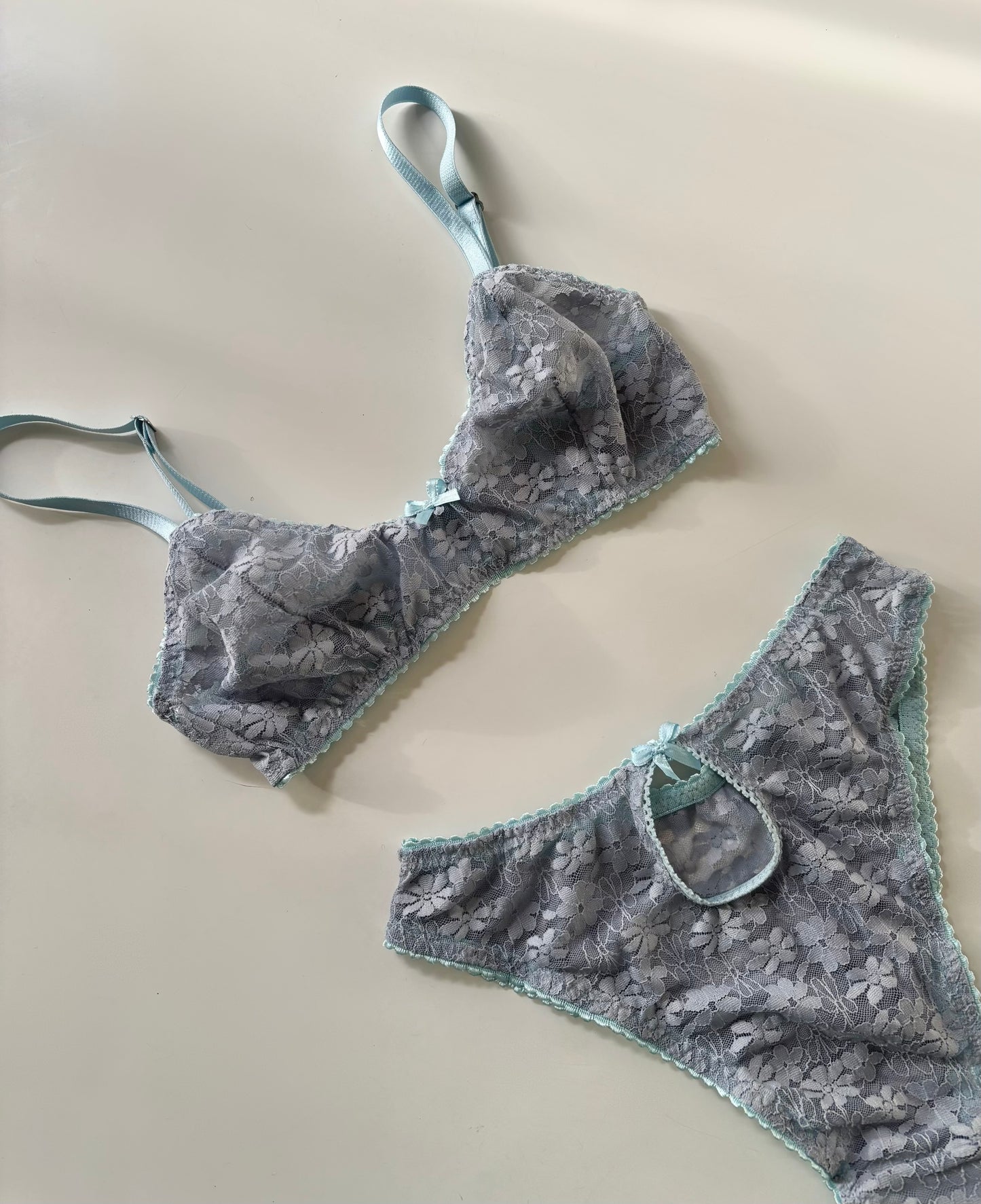 Set Hortensia encaje