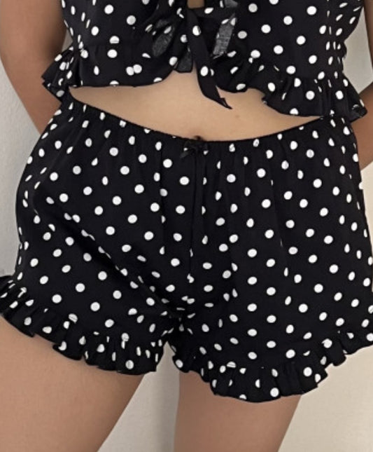 Short polka dots