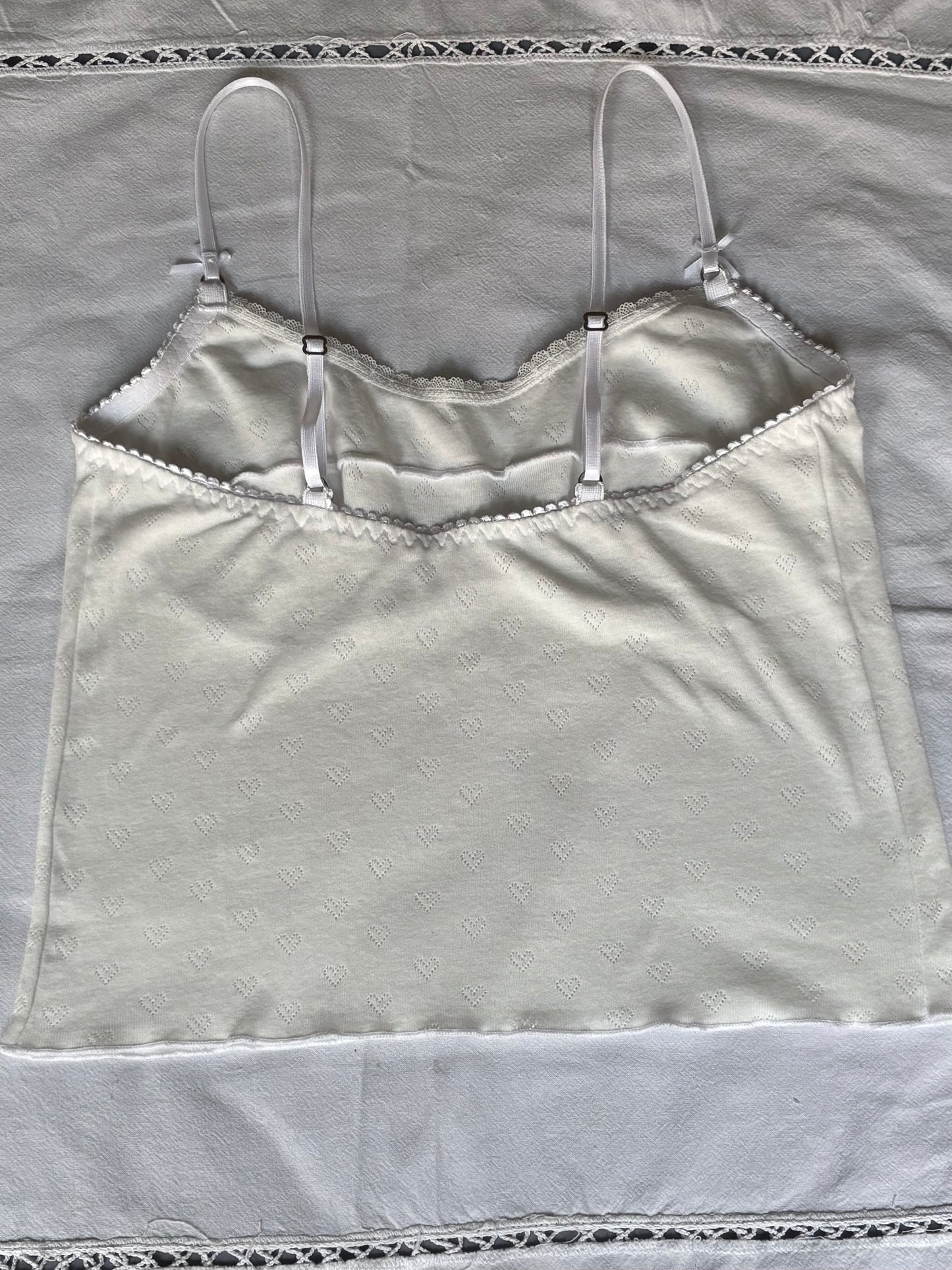 Heart-shaped cotton t-shirt