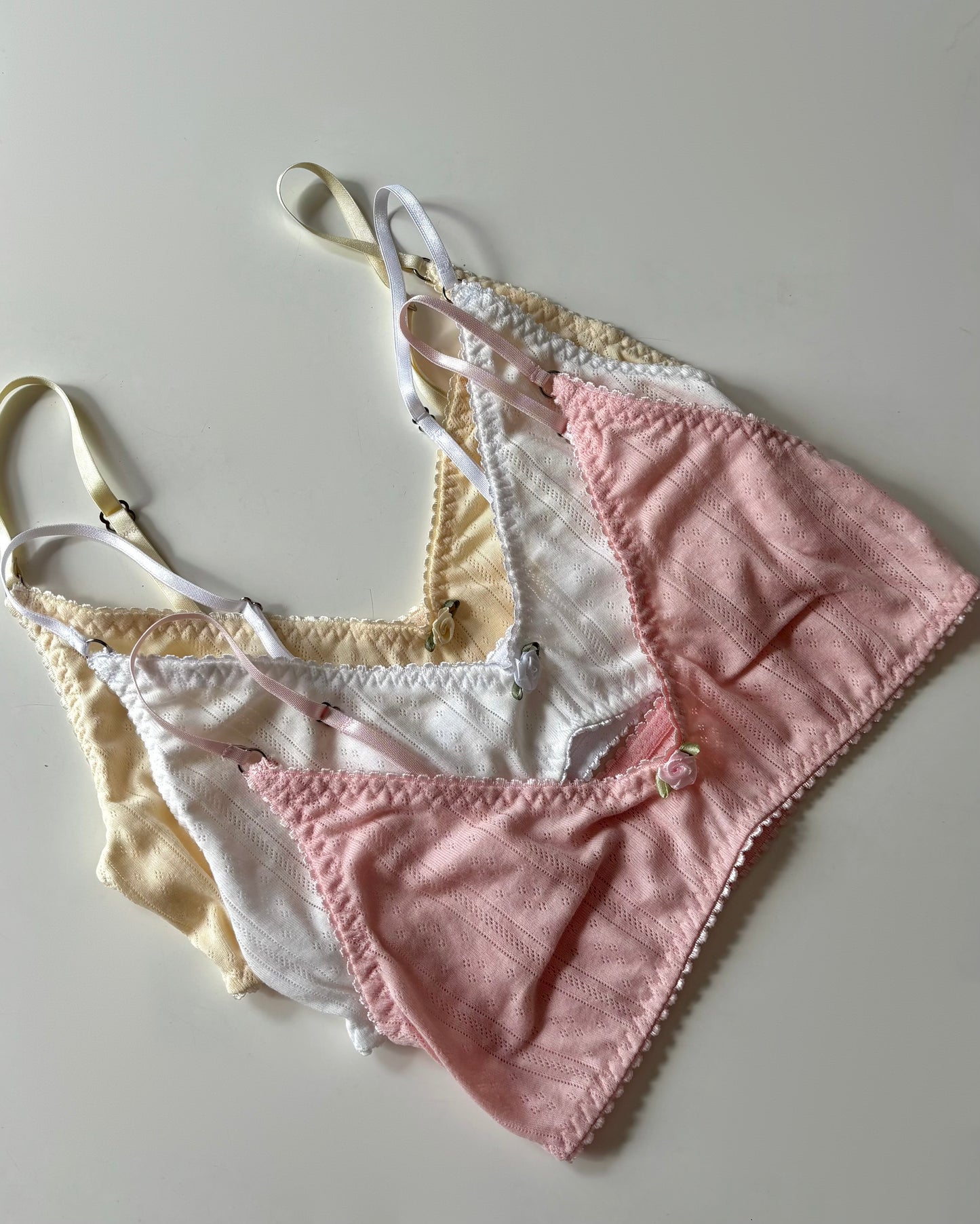 Trío tops pastel