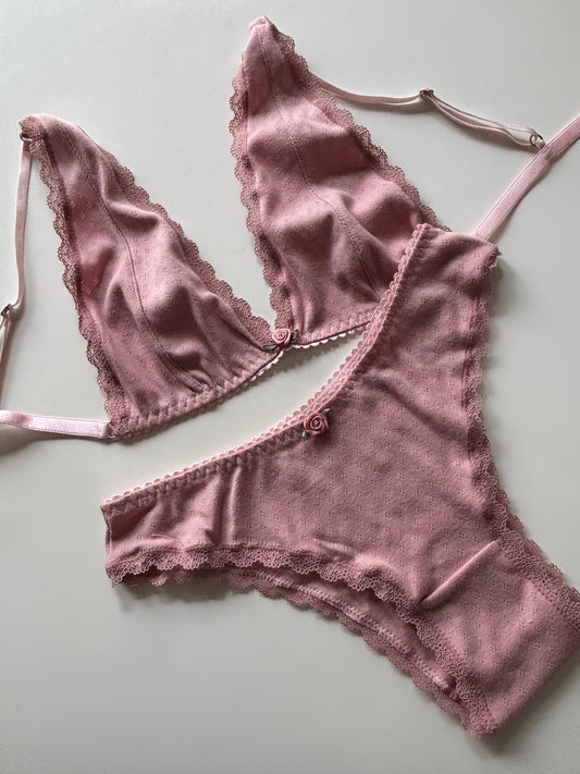 Set rosa quemado